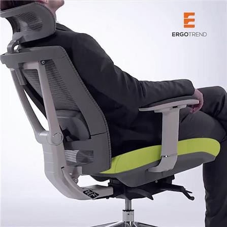 เก้าอี้สำนักงาน ERGOTREND ERGO-X สีเขียว_3