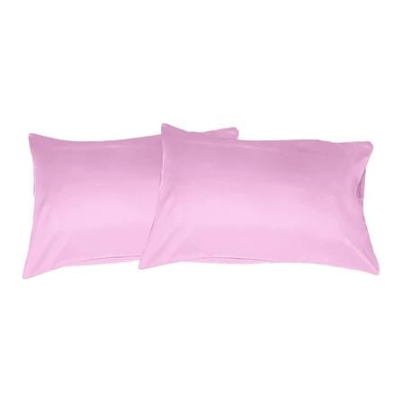 ปลอกหมอนหนุน BED CLIP STANDARD สีชมพูอ่อน แพ็ก 2 ชิ้น