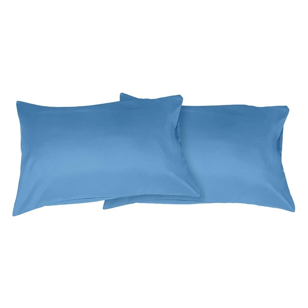 ปลอกหมอนหนุน BED CLIP STANDARD สีฟ้าพาสเทล แพ็ก 2 ชิ้น