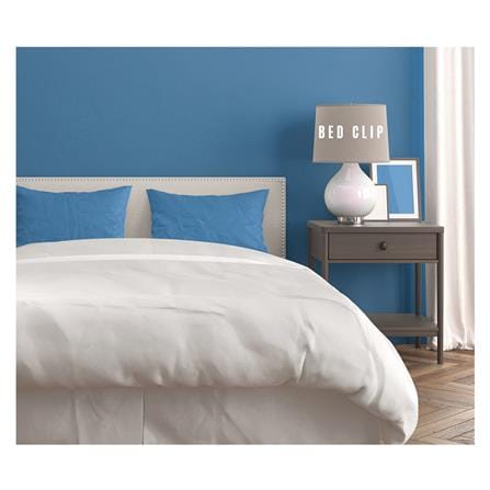 ปลอกหมอนหนุน BED CLIP STANDARD สีฟ้าพาสเทล แพ็ก 2 ชิ้น_3