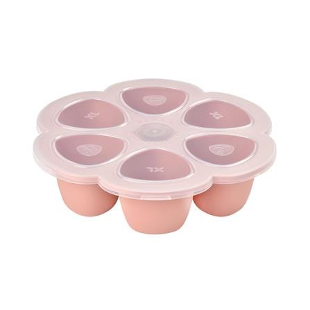 ถาดหลุม 6 ช่อง PP/ซิลิโคน 150ml  BEABA สีชมพู