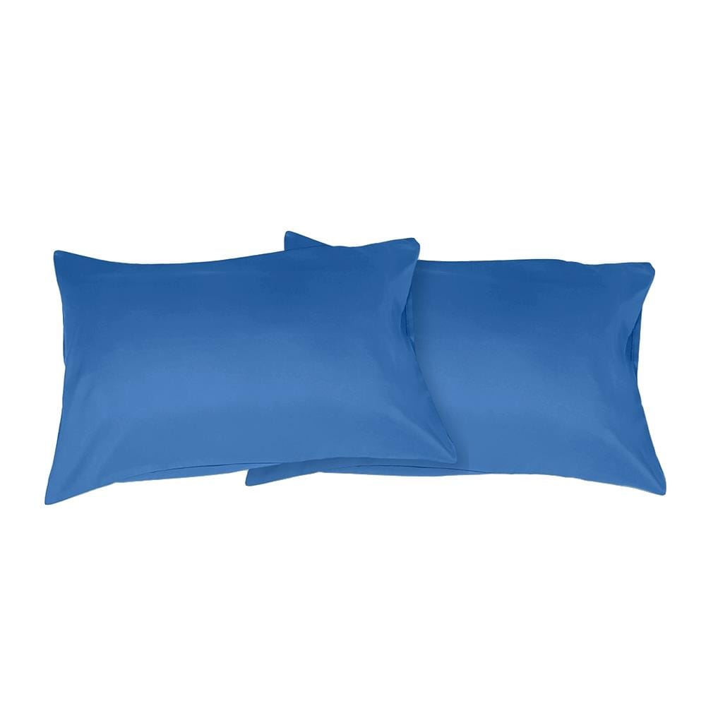 ปลอกหมอนหนุน BED CLIP STANDARD สีน้ำเงิน แพ็ก 2 ชิ้น