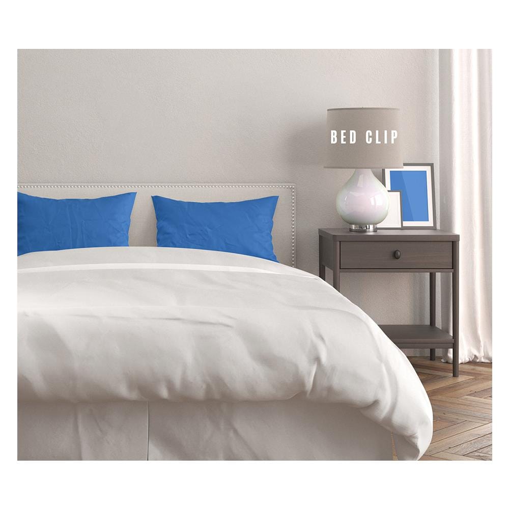 ปลอกหมอนหนุน BED CLIP STANDARD สีน้ำเงิน แพ็ก 2 ชิ้น