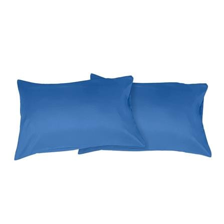 ปลอกหมอนหนุน BED CLIP STANDARD สีน้ำเงิน แพ็ก 2 ชิ้น