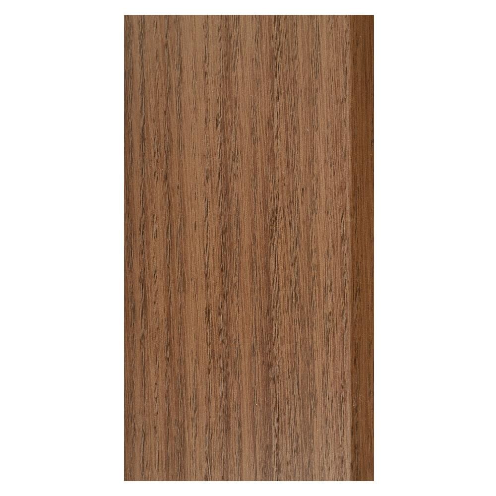 บัวพื้น PVC CROBERN 9.5X240X1.5 ซม. สีวอลนัท