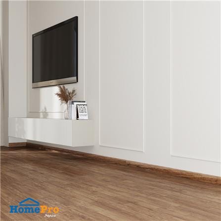 บัวพื้น PVC CROBERN 9.5X240X1.5 ซม. สีวอลนัท_4