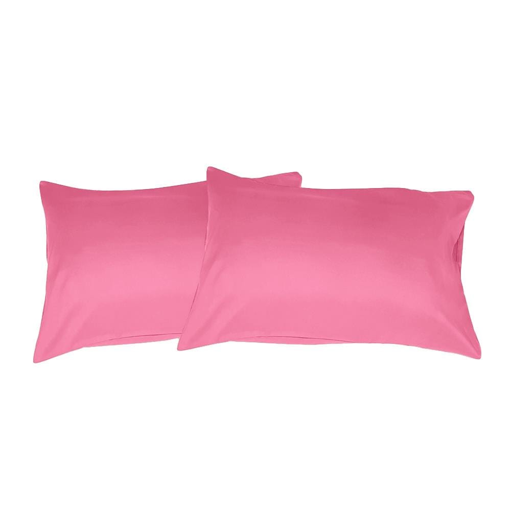 ปลอกหมอนหนุน BED CLIP STANDARD สีชมพูพาสเทล แพ็ก 2 ชิ้น