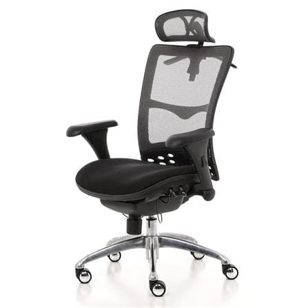 เก้าอี้เพื่อสุขภาพ ERGOTREND BLACKBONE01GMF สีดำ