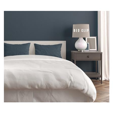 ปลอกหมอนหนุน BED CLIP STANDARD สีเทา แพ็ก 2 ชิ้น_3