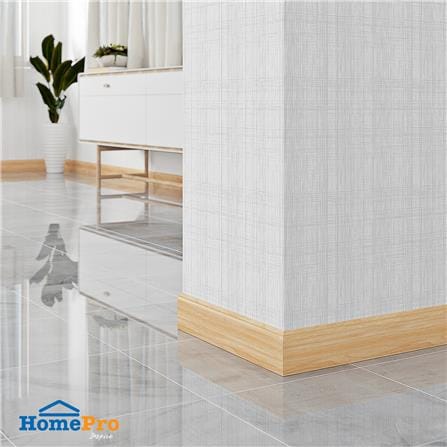 บัวพื้น PVC CROBERN 9.5X240X1.5 ซม. สีบีช_4