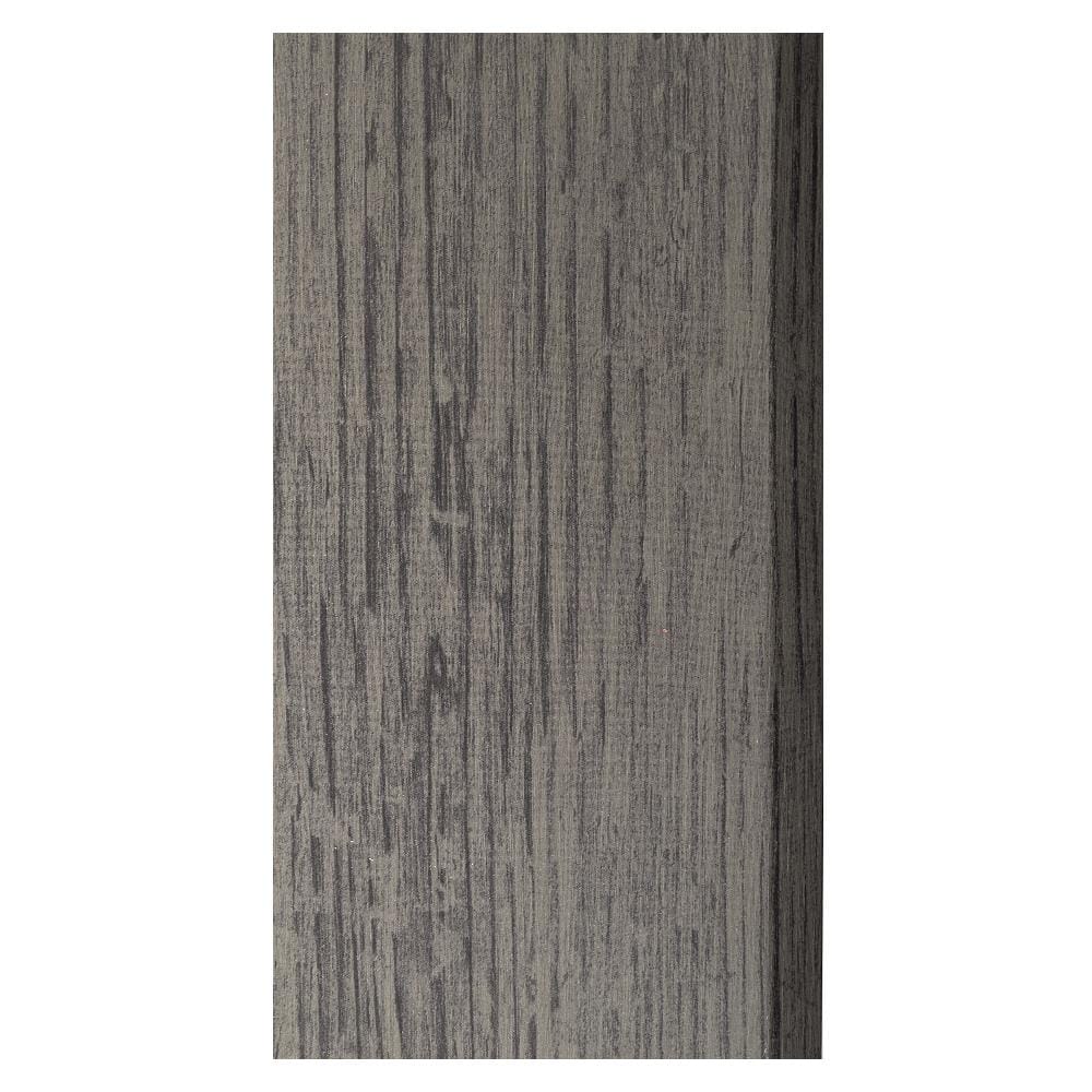 บัวพื้น PVC CROBERN 9.5X240X1.5 ซม. สี GREY-OAK