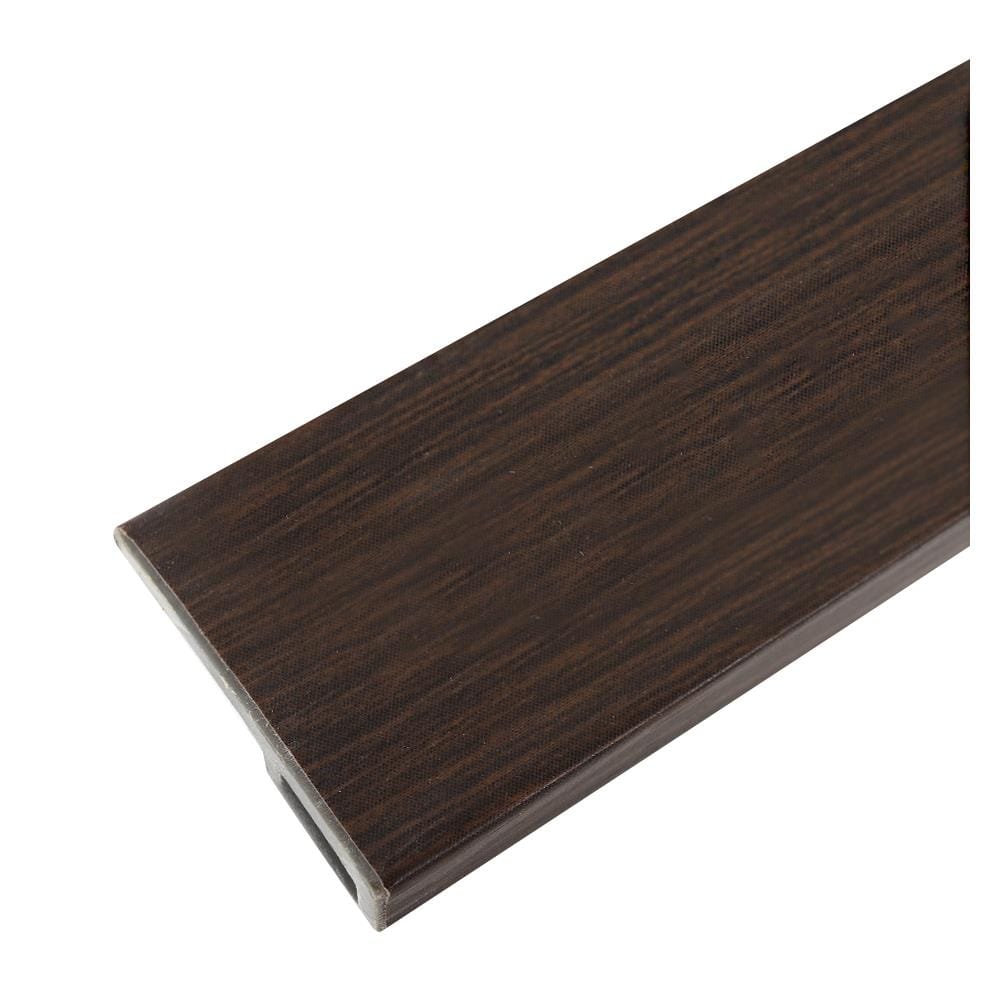 ตัวจบขอบ PVC CROBERN 2.5X240X0.6 ซม. สีโอ๊คเข้ม