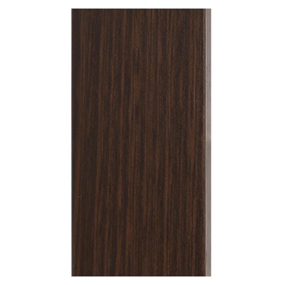 ตัวจบขอบ PVC CROBERN 2.5X240X0.6 ซม. สีโอ๊คเข้ม