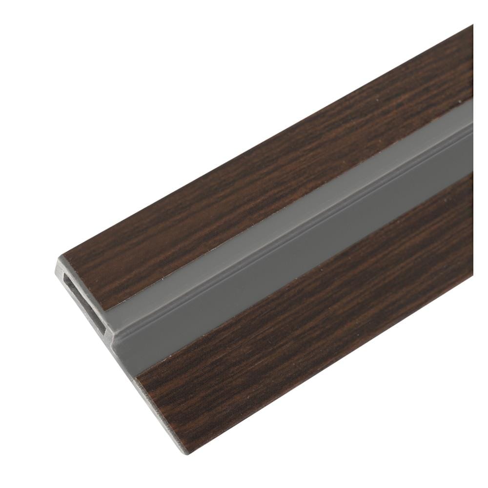 ตัวจบขอบ PVC CROBERN 2.5X240X0.6 ซม. สีโอ๊คเข้ม