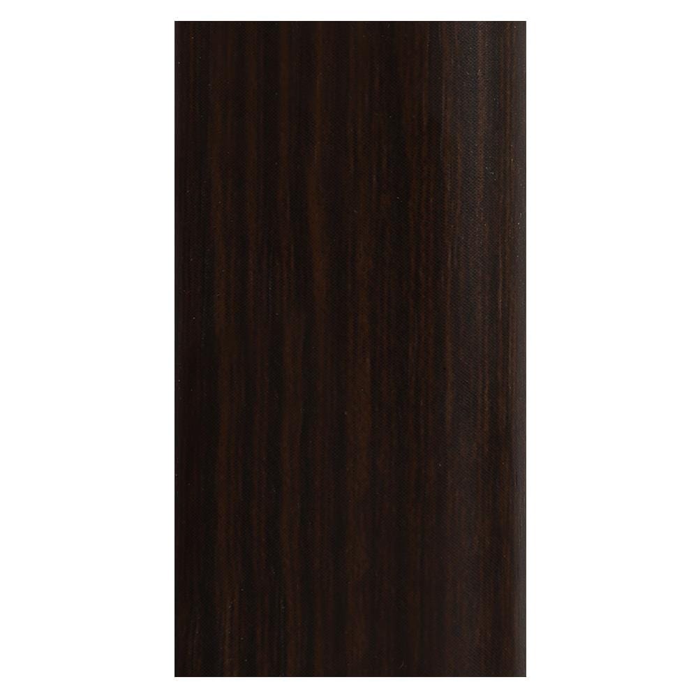 ตัวจบขอบโค้ง PVC CROBERN 2.5X240X0.6 ซม. สีโอ๊คเข้ม