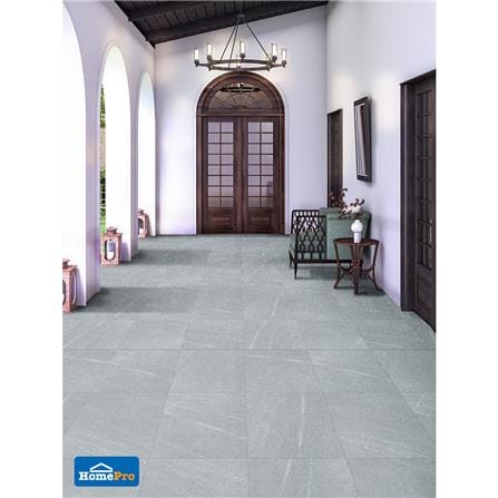 กระเบื้องพื้นพอร์ซเลน  16x16 นิ้ว COTTO ฟอลคอน เทาอ่อน PM (HYG) 0.96M2_4