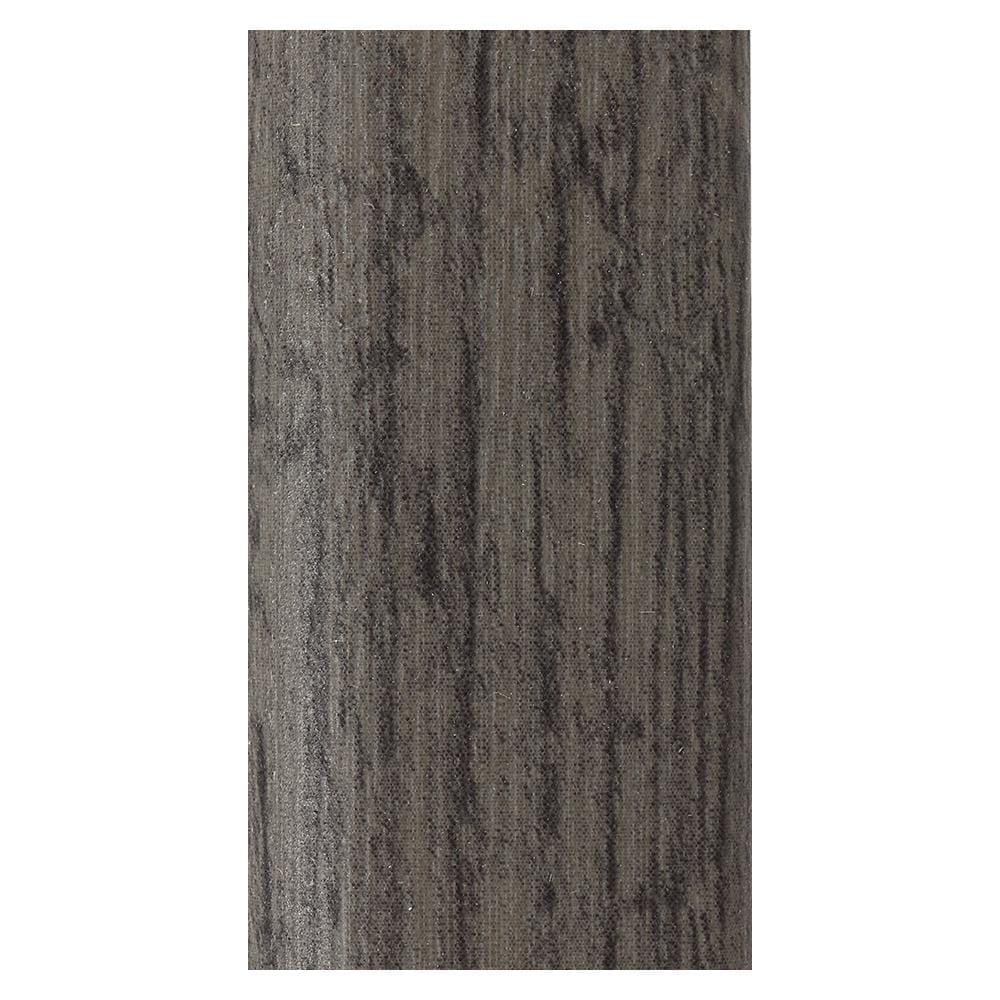 ตัวจบขอบโค้ง PVC CROBERN 2.5X240X0.6 ซม. สี GREY-OAK