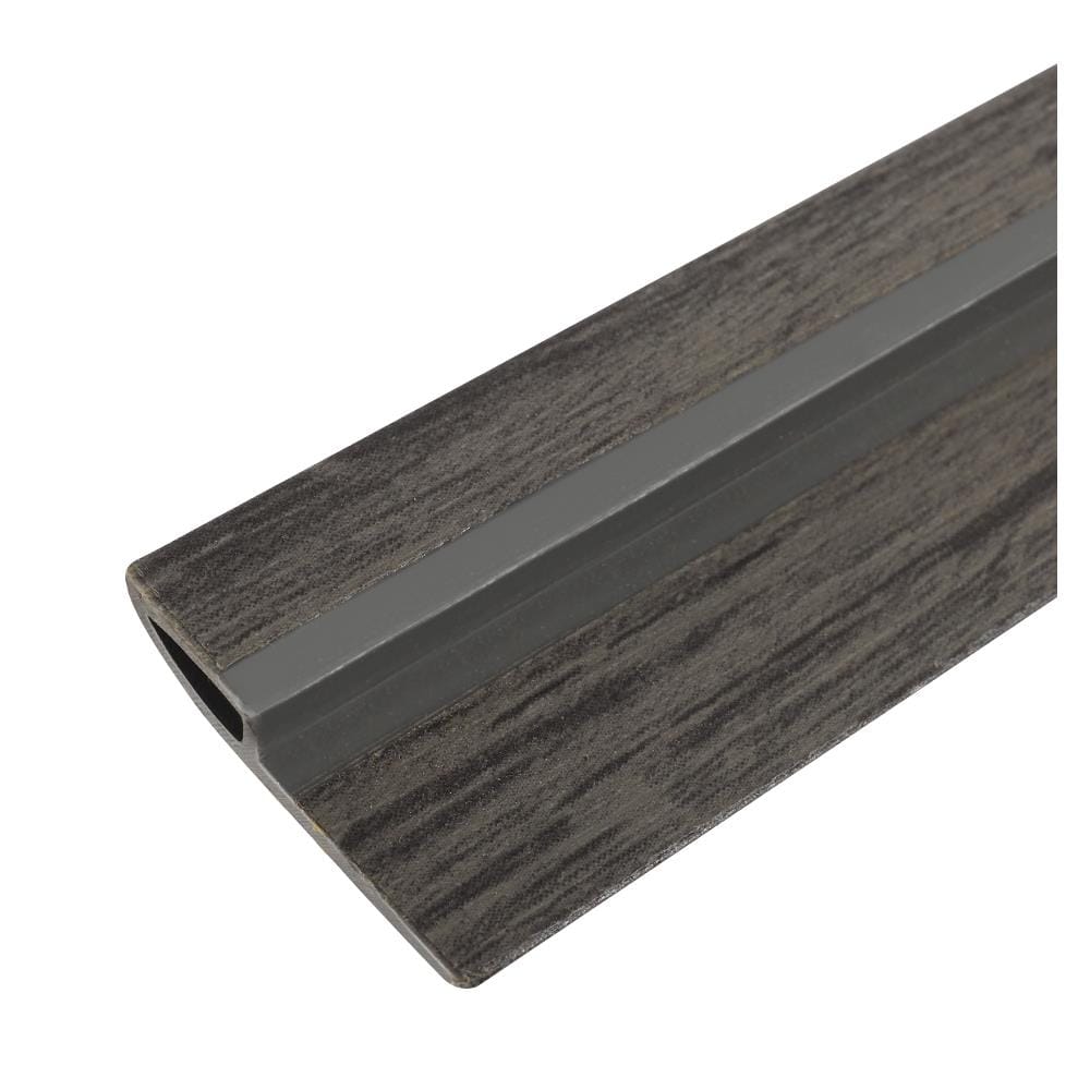 ตัวจบขอบโค้ง PVC CROBERN 2.5X240X0.6 ซม. สี GREY-OAK