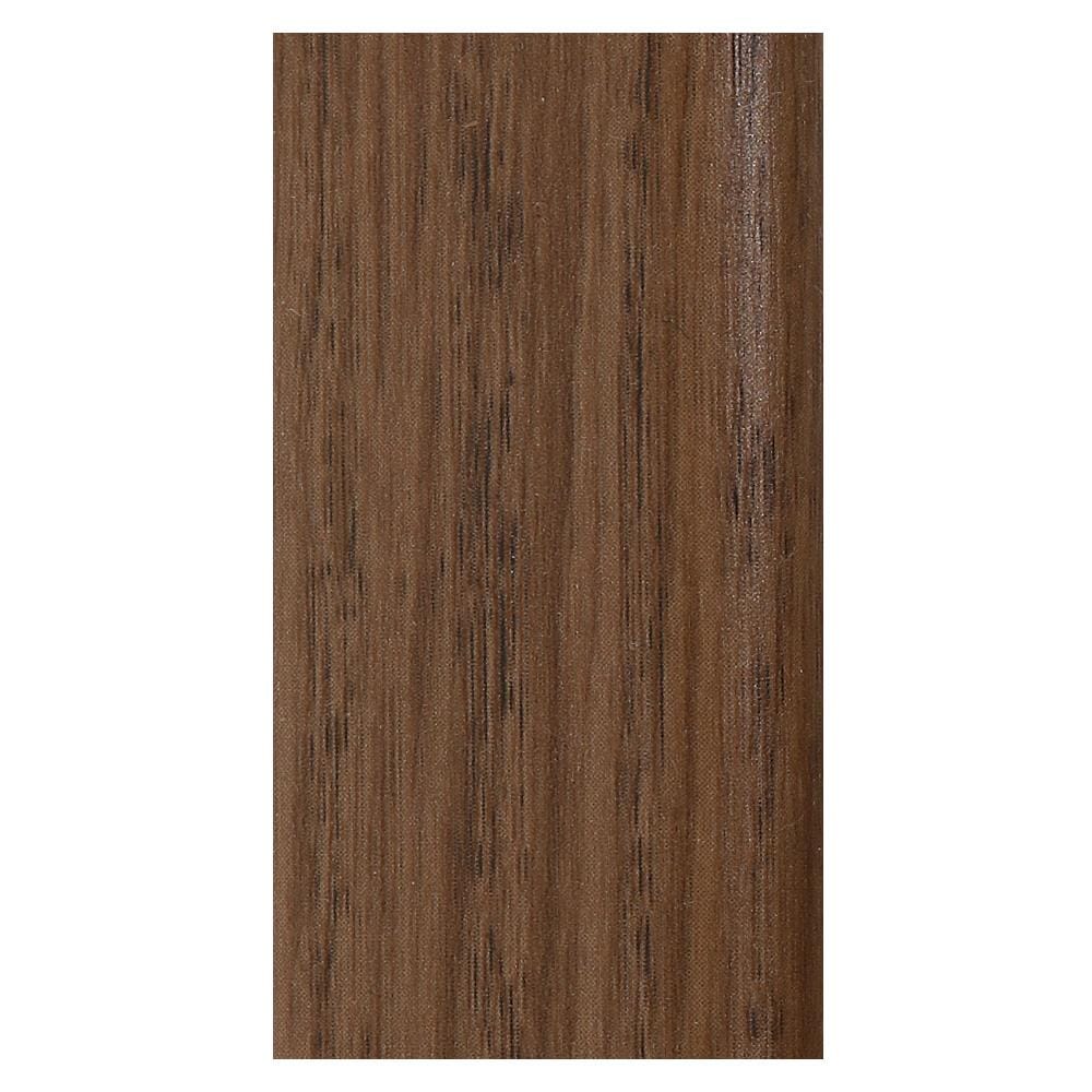 ตัวจบขอบโค้ง PVC CROBERN 2.5X240X0.6 ซม. สีวอลนัท