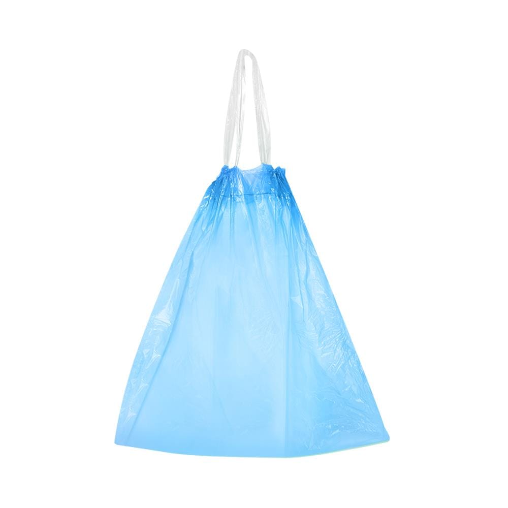 ถุงขยะม้วน หูผูก ACCO ขนาด 18x20 นิ้ว 30 ใบ สีฟ้า