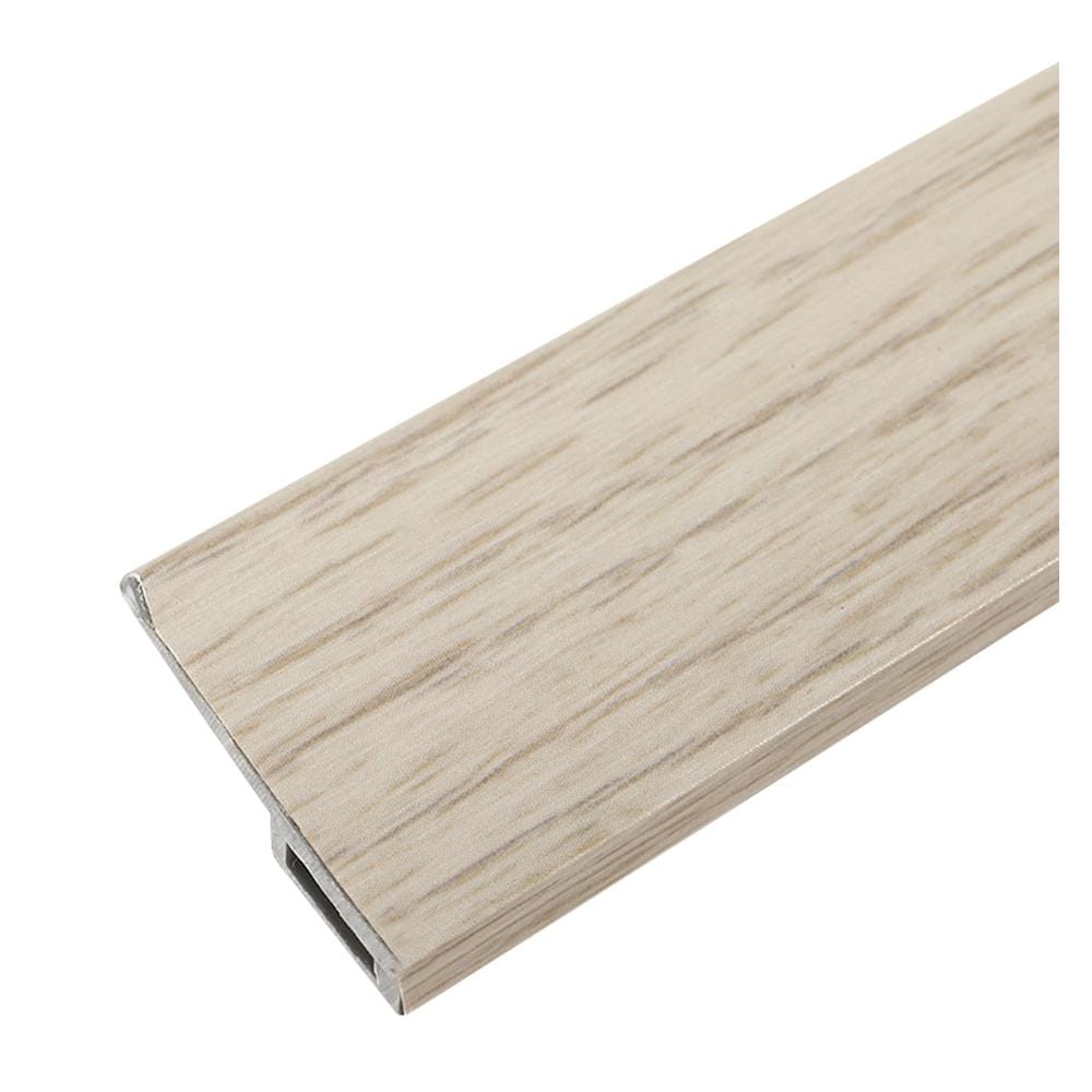 ตัวจบขอบ PVC CROBERN 2.5X240X0.6 ซม. สี WHITE-OAK