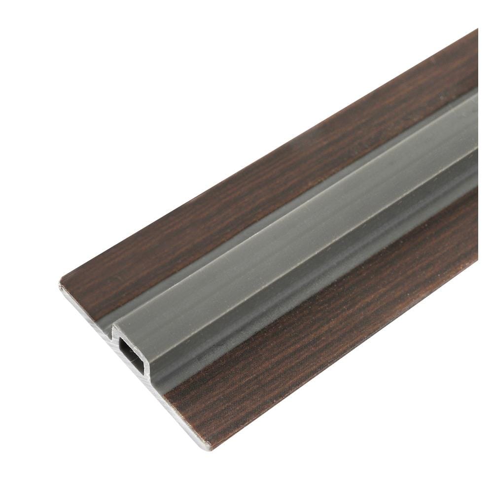 ตัวจบระหว่างห้อง PVC CROBERN 2.5X240X0.6 ซม. สีโอ๊คเข้ม