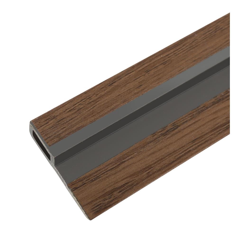 ตัวจบขอบ PVC CROBERN 2.5X240X0.6 ซม. สีวอลนัท