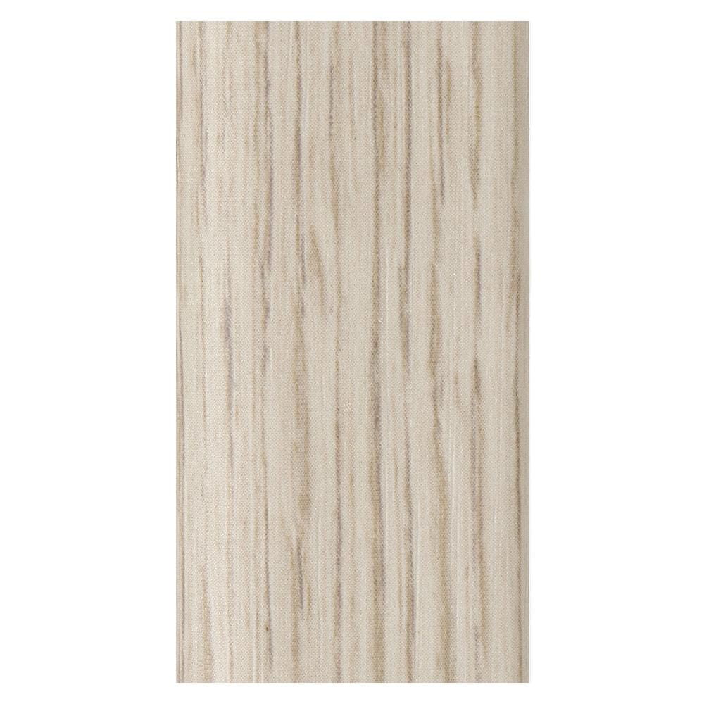 ตัวจบขอบโค้ง PVC CROBERN 2.5X240X0.6 ซม. สี WHITE-OAK