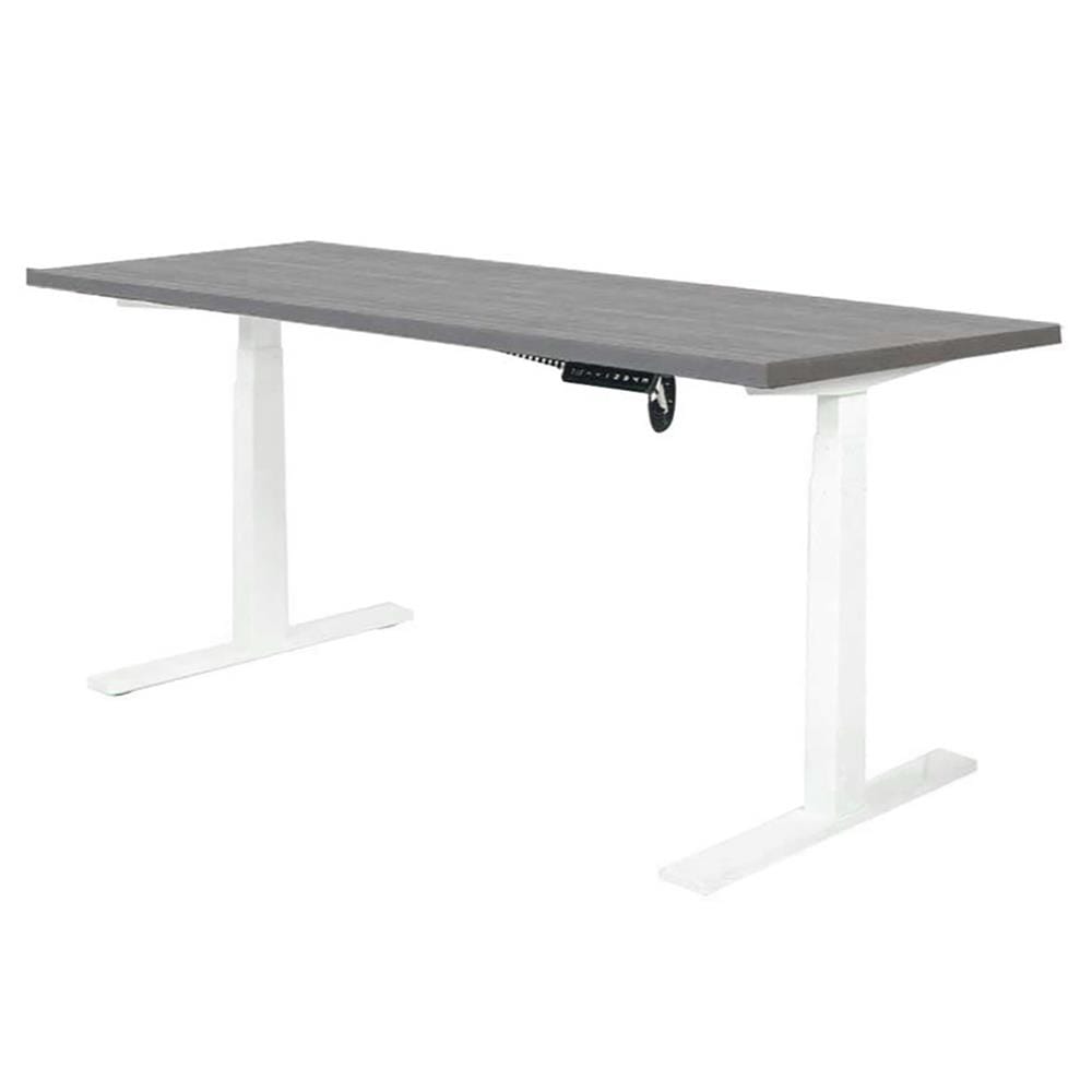 โต๊ะทำงานปรับระดับ ERGOTREND SIT 2 STAND Gen2A 180 ซม. สี COMBI GREY/ขาว