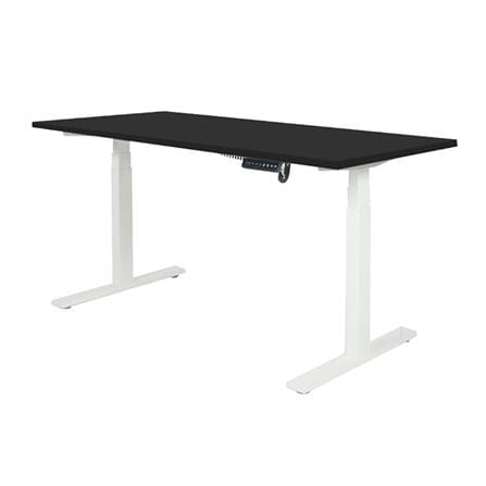 โต๊ะทำงานปรับระดับ ERGOTREND SIT 2 STAND Gen2A 120 ซม. สีดำ/ขาว