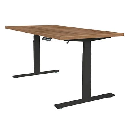 โต๊ะทำงานปรับระดับ ERGOTREND SIT 2 STAND Gen2A 150 ซม. สี TEAK/ดำ