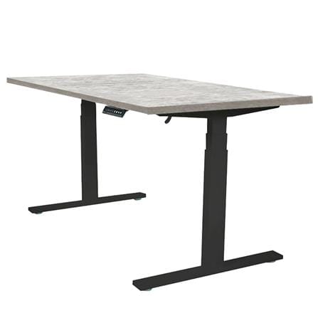 โต๊ะทำงานปรับระดับ ERGOTREND SIT 2 STAND Gen2A 120 ซม. สี CONCRETE/ดำ
