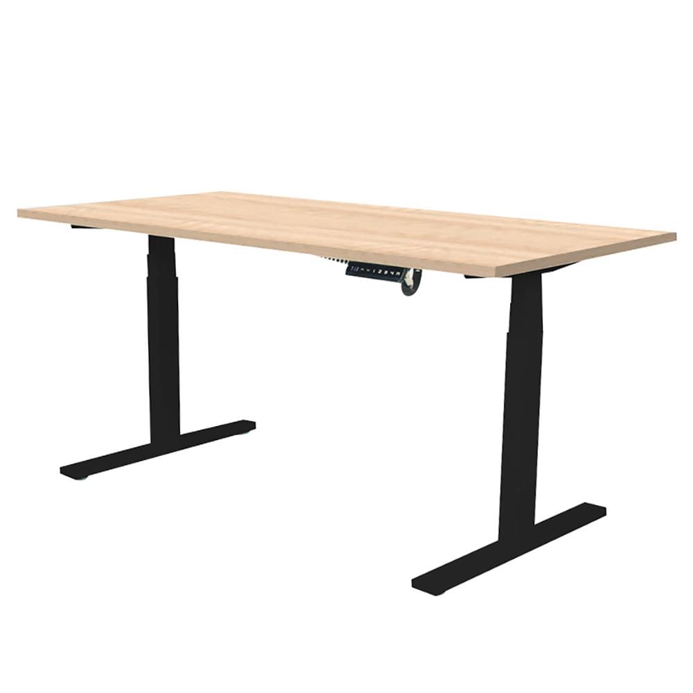 โต๊ะทำงานปรับระดับ ERGOTREND SIT 2 STAND Gen2A 120 ซม. สี SHIMO ASH/ดำ