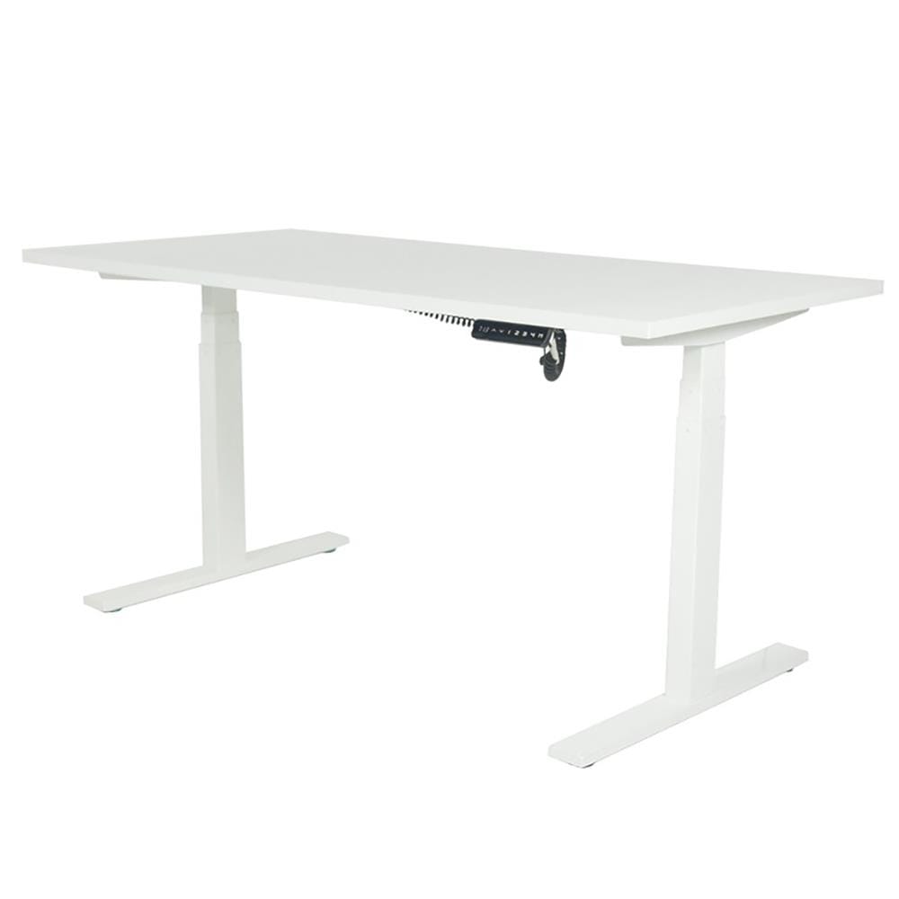 โต๊ะทำงานปรับระดับ ERGOTREND SIT 2 STAND Gen2A 180 ซม. สีขาว