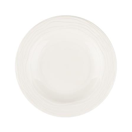 จาน BONE CHINA ลึก 8