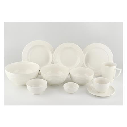 จาน BONE CHINA ลึก 8
