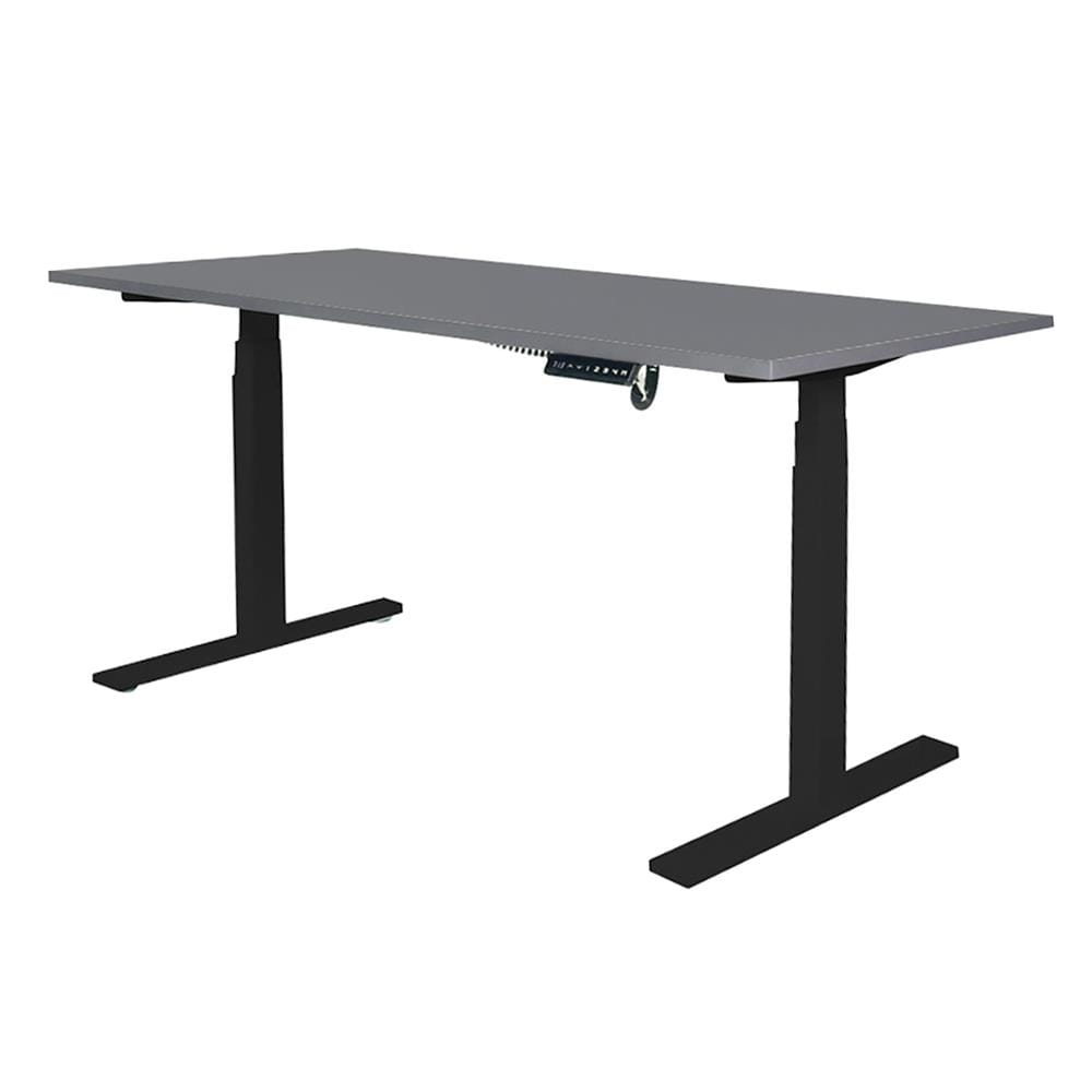 โต๊ะทำงานปรับระดับ ERGOTREND SIT 2 STAND Gen2A 150 ซม. สี GRAPHITE/ดำ