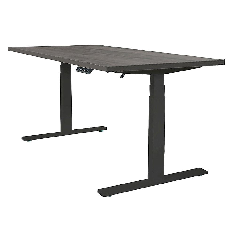 โต๊ะทำงานปรับระดับ ERGOTREND SIT 2 STAND Gen2A 180 ซม. สี TWILIGHT ELM/ดำ