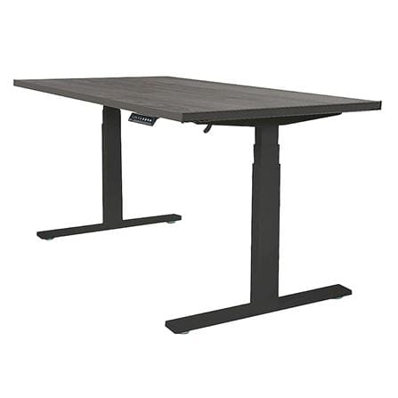 โต๊ะทำงานปรับระดับ ERGOTREND SIT 2 STAND Gen2A 180 ซม. สี TWILIGHT ELM/ดำ