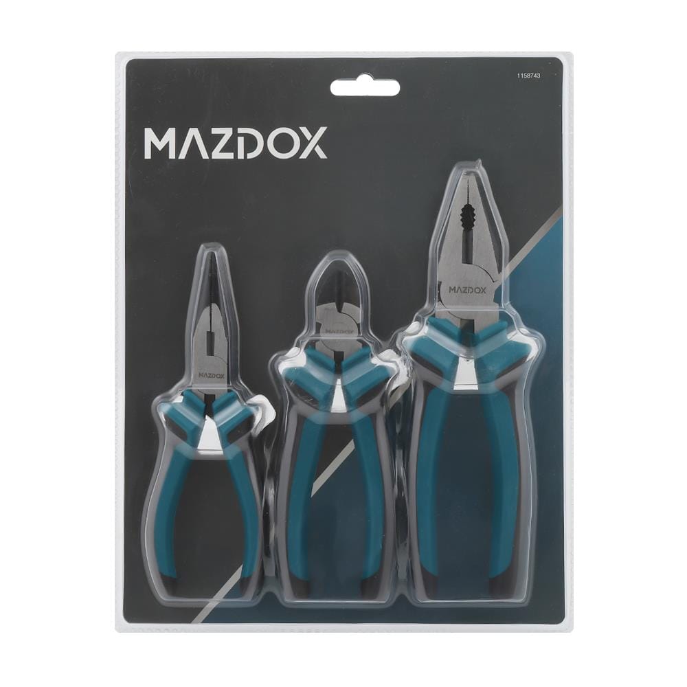 คีมชุด MAZDOX W202009 3 ชิ้น/ชุด