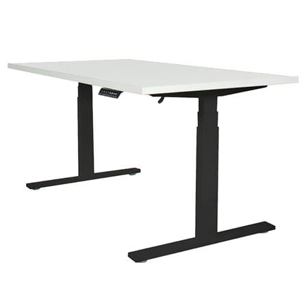 โต๊ะทำงานปรับระดับ ERGOTREND SIT 2 STAND Gen2A 180 ซม. สีขาว/ดำ