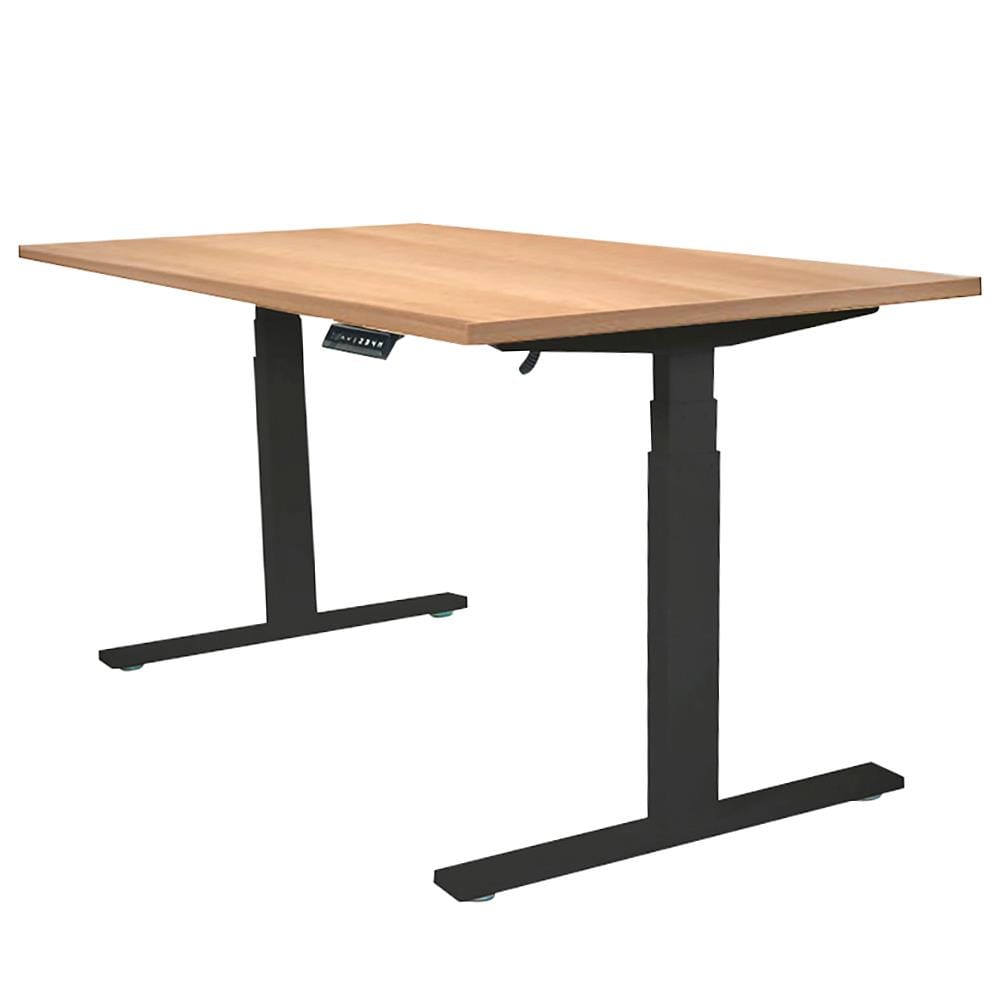 โต๊ะทำงานปรับระดับ ERGOTREND SIT 2 STAND Gen2A 180 ซม. สี CAPUCINO/ดำ