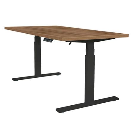 โต๊ะทำงานปรับระดับ ERGOTREND SIT 2 STAND Gen2A 180 ซม. สี TEAK/ดำ