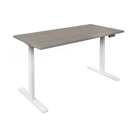 โต๊ะทำงานปรับระดับ ERGOTREND SIT 2 STAND Gen2A 120 ซม. สี COMBI GREY/ขาว_1