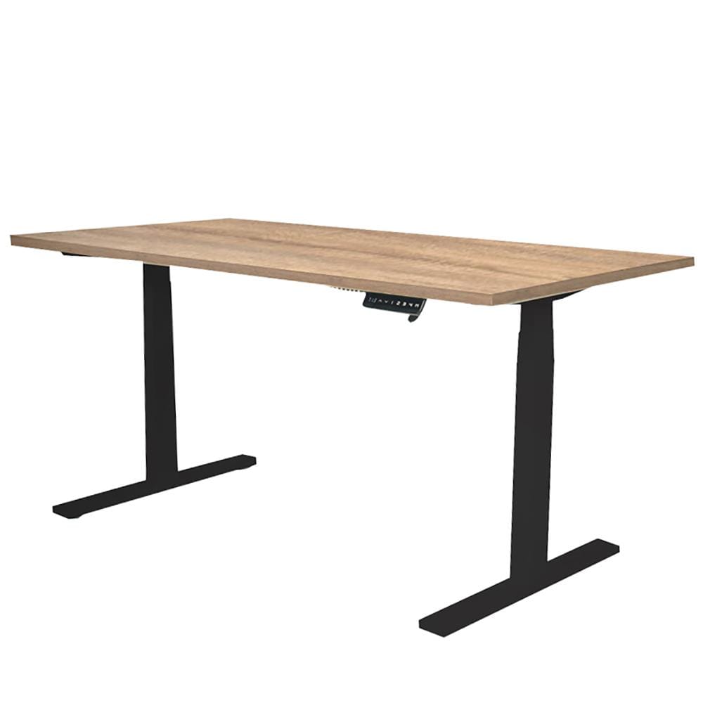 โต๊ะทำงานปรับระดับ ERGOTREND SIT 2 STAND Gen2A 120 ซม. สี SONOMA/ดำ