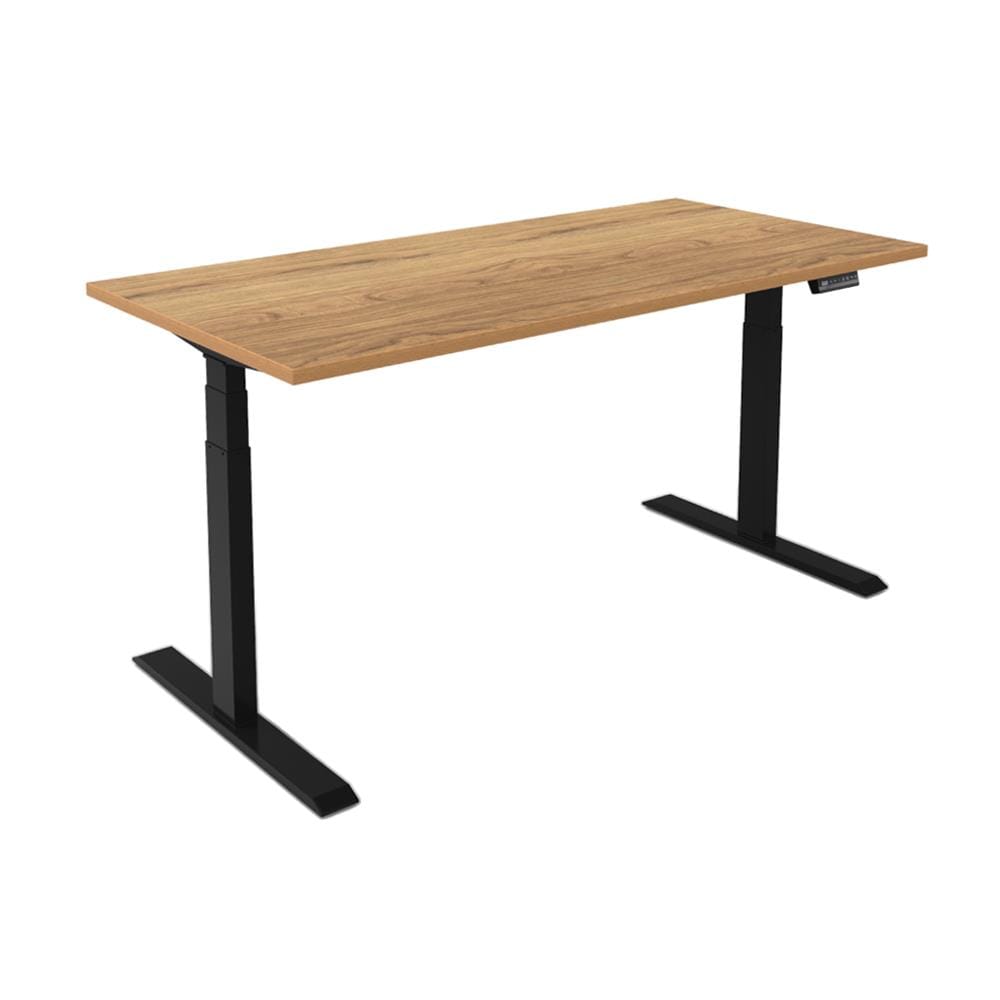 โต๊ะปรับระดับไฟฟ้า ERGOTREND SIT 2 STAND GEN2A 120 ซม. สี VINTAGE OAK/ดำ