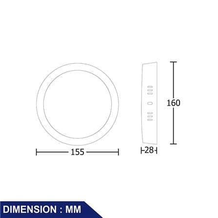 ดาวน์ไลท์ LED BEC BILBO 6 นิ้ว 12 วัตต์ DAYLIGHT สีดำ_5