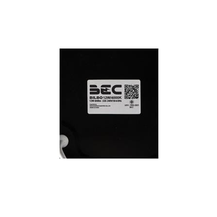 ดาวน์ไลท์ LED BEC BILBO 6 นิ้ว 12 วัตต์ COOL WHITE สีดำ_6