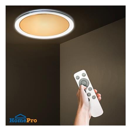 ไฟเพดาน LED NAGAS CRYSTAL LINE REMOTE 19.5 นิ้ว 42 วัตต์ DAYLIGHT/COOL WHITE/WARM WHITE สีขาว_5
