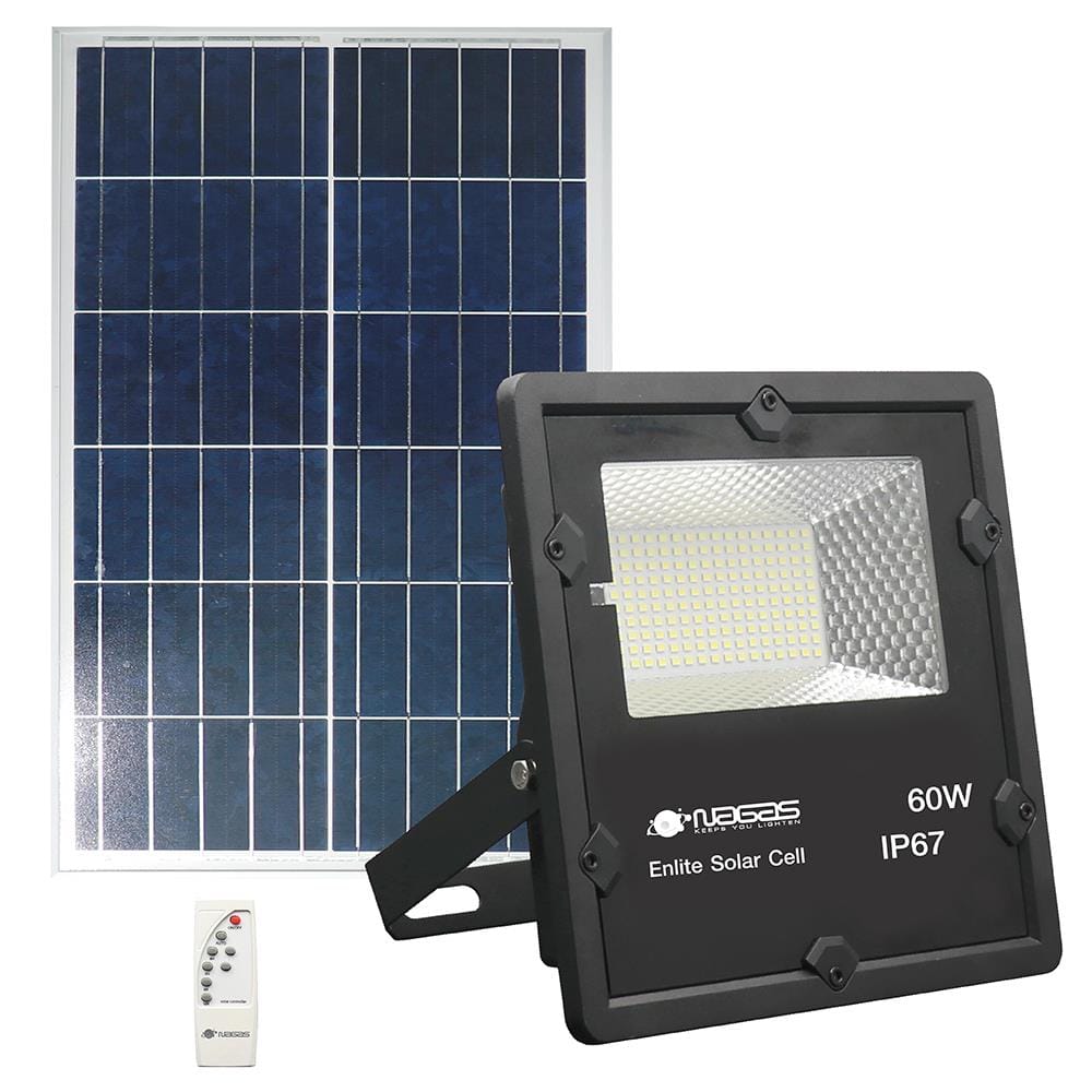 ไฟสปอตไลท์ SOLAR NAGAS ENLITE 60 วัตต์ DAYLIGHT